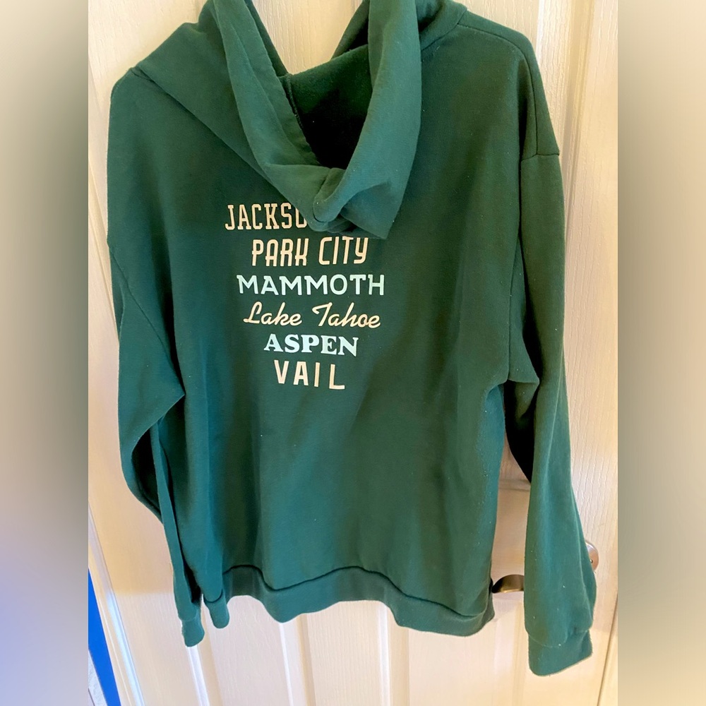 Forest Green Used Full Tilt Hoodie (women’s size XL)